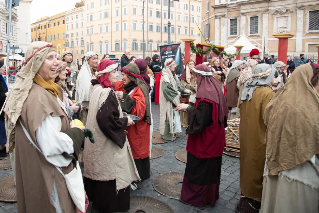 Sfilata dei migliori presepi d'Italia a Roma