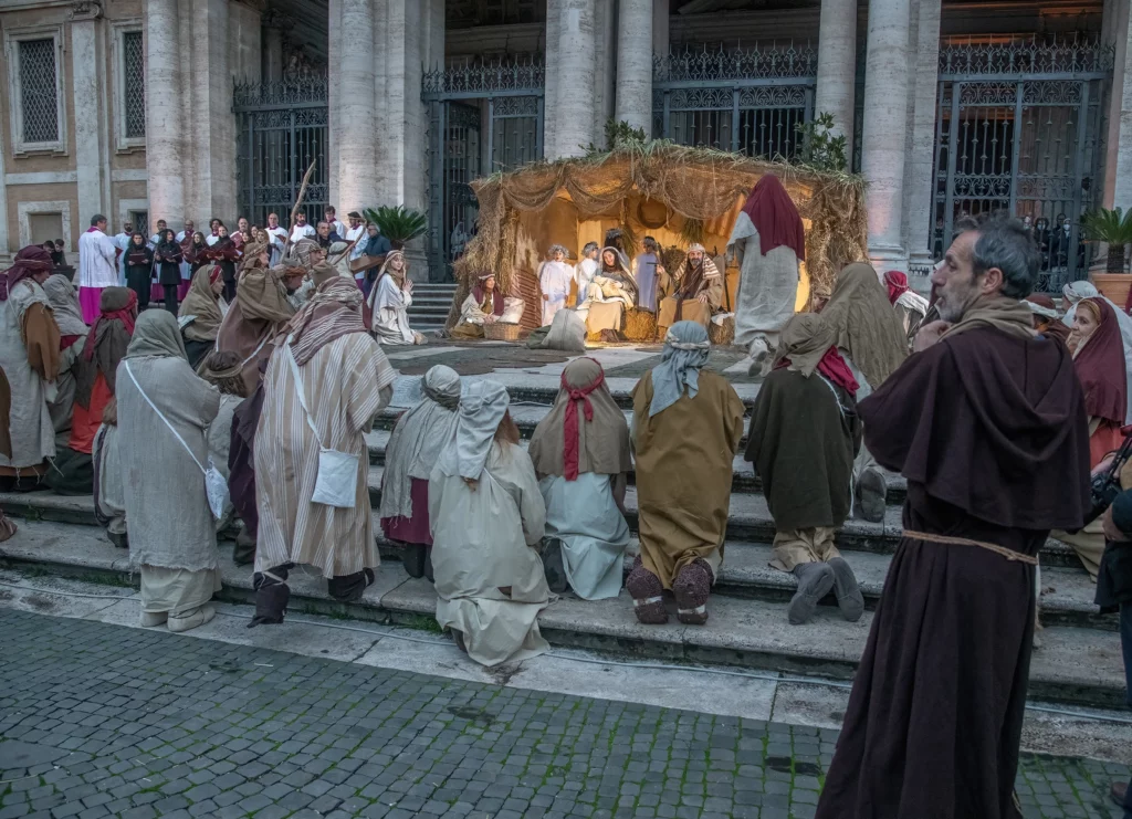 Sfilata dei migliori presepi d'Italia a Roma