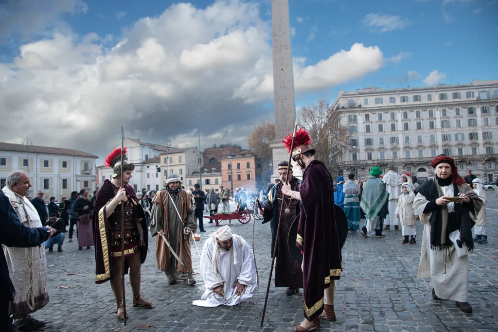 Sfilata dei migliori presepi d'Italia a Roma