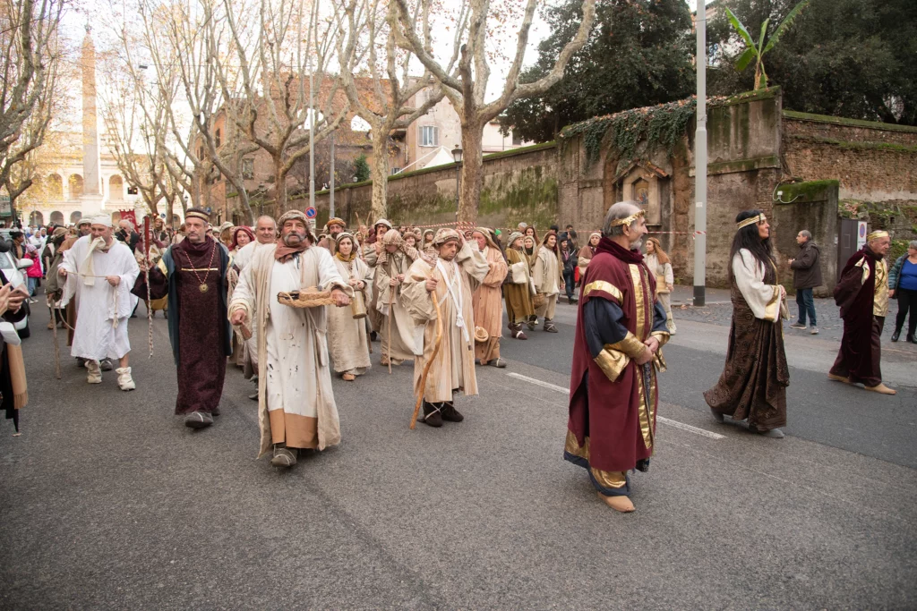 Sfilata dei migliori presepi d'Italia a Roma